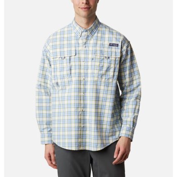 Columbia Muške Košulje - PFG Super Bahama Long Sleeve Narančaste | IUCX-15603